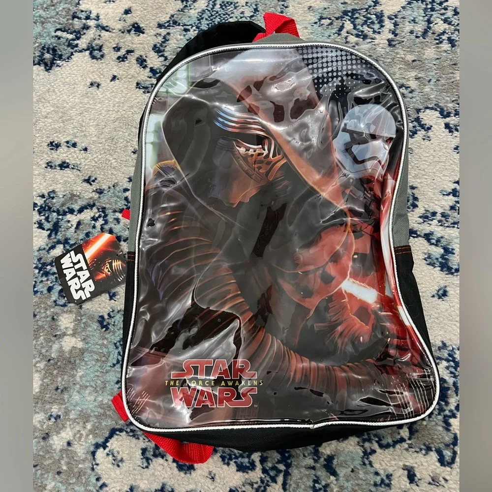Star Wars The Force Awakens Kids Backpack 2015 collectible NWT